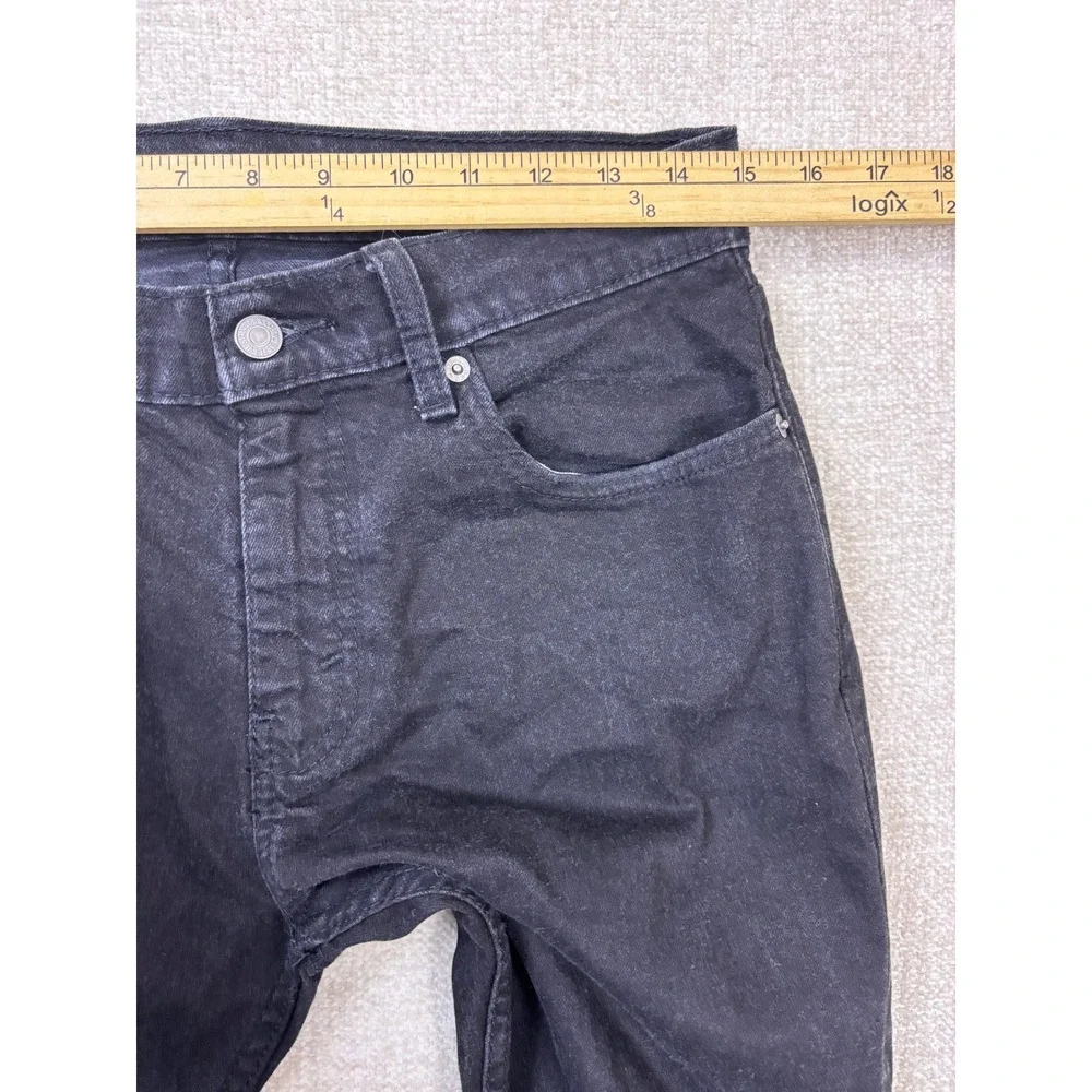 Levis 559 Relaxed Straight Jeans Mens 30x30 Black Denim Pants 00559-0260